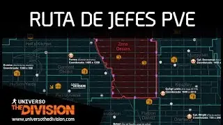 The Division | Ruta de Jefes y Localización