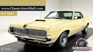Rare 1 of 1 1969 Mercury Cougar XR-7 - Consignments at Classic Auto Mall, Morgantown PA