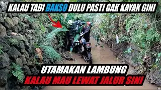 SERASA JADI AYAM GEPREK LEWAT JALUR TRAIL INI II BAKSOS COMPAS BANTUR MALANG
