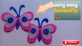 glitter butterfly craft  glitter butterfly drawing glitterbutterfly@OrigamiRD