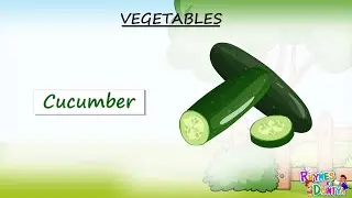 VEGETABLES NAMES in English For Kids | First Words for Babies | Learning Videos for Toddlers | KIDS