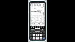 CP400 ClassPad: Онлайн-курс: Сессия 02, Основы основных приложений