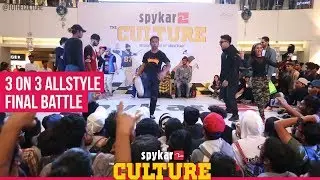 CRAZY 3 on 3 All-Style Finals at Spykar The Culture