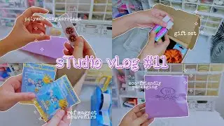 pack an orders 📦 earrings, cosmetics, souvenirs 🌺 asmr, small business philippines 🇵🇭