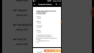 Python practical file class 11/12