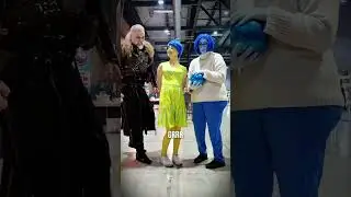 Who let the Witcher in? | Inside Out cosplay gone wrong 😁