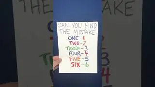 Can you find the mistake 🤔