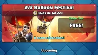 Clash Royale :- 2v2 Balloon Festival!! 💥 (Match 3) #shorts
