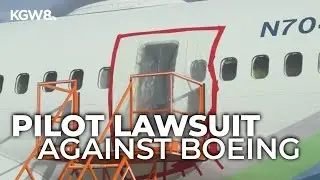 Boeing faces new lawsuit from pilot over Alaska Airlines door plug blowout