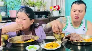 Dido with chicken 🍗 curry 😋