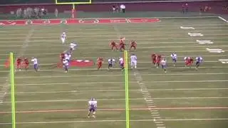 Jordan Hofer UCM vs SBU 4.35 Hang - Backview
