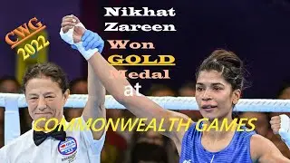 Nikhat Zareen Full Match BOXING Final Fight WON GOLD medal Commonwealth Games 2022 Recent Match