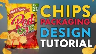 How To Create Chips Packaging Design in Corel Draw  | Product Packaging Tutorial || URDU/हिंदी