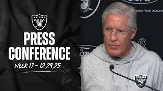 Pete Carroll on Geno Smith’s Status, Recaps Week 17 vs. Giants