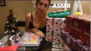 ASMR en español - Envolviendo Regalos Lentamente - show and tell