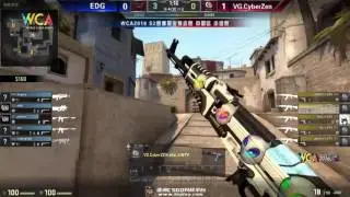 WCA2016 Pro S2 CS:GO Group Stage EDG vs VG CyberZen（2）