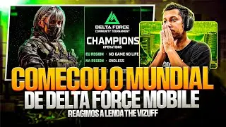 THE VIZUFF JOGANDO O MUNDIAL DE DELTA FORCE MOBILE 🔥🔥🔥  DELTA FORCE MOBILE