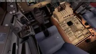 Prepar3D V3.4 PMDG 744 V3 QOTS II Saudi Arabia Cargo Take Off & Landing Dubai (OMDB)
