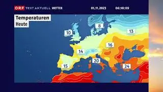 ORF 2 [HD] ORF-Text aktuell (Nachrichten und Service) Allerheilligen 01. November 2023