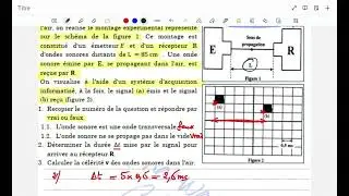 Onde M&eacute;canique Progressive P&eacute;riodique Extrait de l'examen national Science Physique PC(2008-2025)