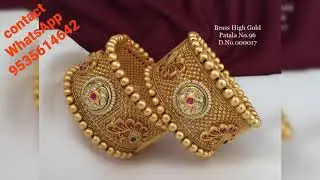 High brass gold jewellery/Brass jewellery/One gram gold jewellery/Artificial jewellery