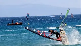 Epic Windsurfing fails - Team Neilson Vass Sail 4 Cancer.