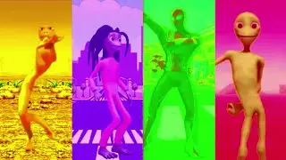 WRONG COLOR DANCE CHALLENGE Gummy Bear vs El Taiger vs Chocobodi El Chombo Dame Tu Cosita