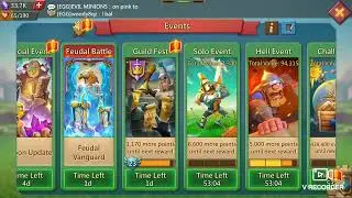 How to Complete Hell Event in Lords Mobile 🔥 #LordsMobileTips