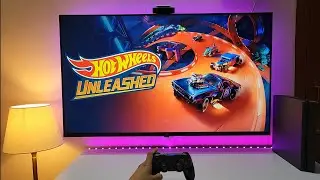 Hot Wheels Unleashed Gameplay (PS4 Slim) Great Graphics
