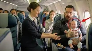 MAFIA BOSS'S BABY CRIED CONTINUOUSLY ON THE PLANE &mdash; UNTIL A BEAUTIFUL AIR HOSTESS CALM HER