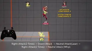 Morty - Side Attack Twice & Whip | MultiVersus Combo