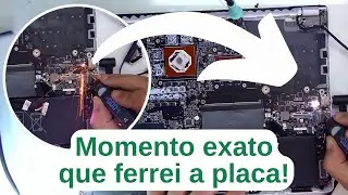 Me descuidei e fechei um curto em um notebook de 13 mil reais! Asus ROG Zephyrus G14.
