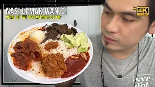 EP 1: TERJAH! Nasi Lemak popular di LEMBAH KLANG! (NASI LEMAK WANJO)