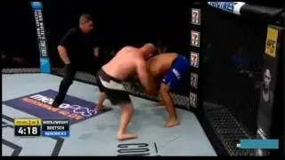 Catchweight (188 lbs) Tim Boetsch  def.  Johny Hendricks  TKO (head kick and punches) R2 0:46