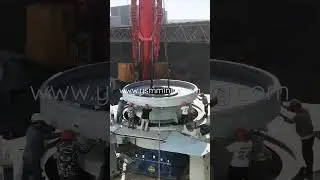 Cement Vertical Grinding Roller Mill Installation Site-Henan Yusheng Machinery Co.,Ltd
