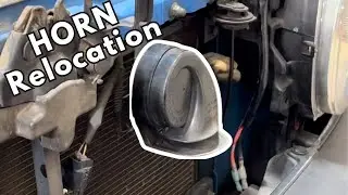 FJ Cruiser Horn Removal and Relocation