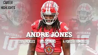 Andre Jones | 𝟙𝟘 | Louisiana Ragin' Cajuns LB