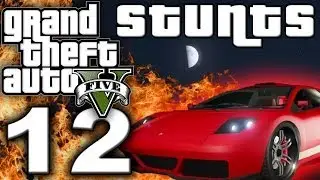 GTA 5 Stunts #12 (GTA V Jumps, Stunts and Crashes)