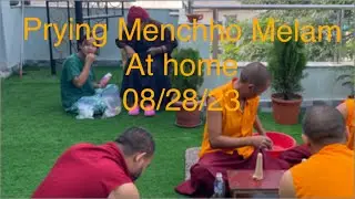 08/28/2023 mencho Melam at home.