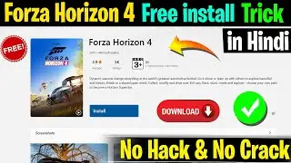 How to Download Forza Horizon 4 for Free | Forza horizon Demo Free Install from Microsoft store