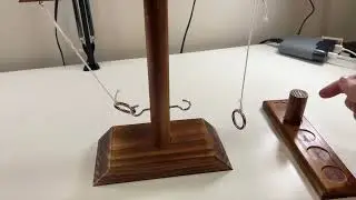 Wooden Ring Toss Game Demo