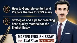Topper's tips on how to collect Data, prepare Themes, and generate Content for the CSS English Essay