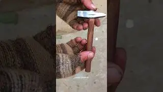 Making a Small Hammer from an Old Nut