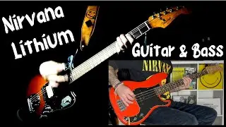 Nirvana &ndash; Lithium Guitar & Bass Cover | Pure grunge sound