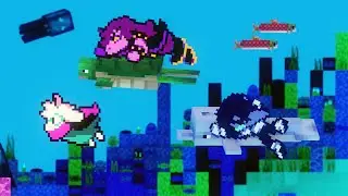 Ocean - Deltarune vs. Minecraft Ep 4