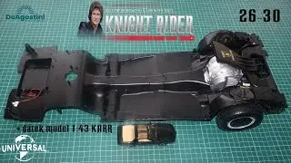 KITT super auto z kultovn&iacute; TV serie KNIGHT RINDER 9 ( 26 - 30) + d&aacute;rek model 1:43 KARR
