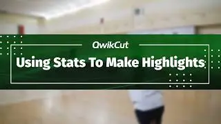 How to create a Highlight using Stats (QwikCut Volleyball)