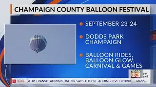Balloon festival taking flight in Champaign Co.