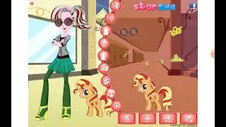 equestria girl sunset shimmer dress up