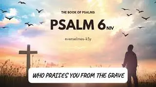 Psalm 6 NIV with Full Scripture On Screen
